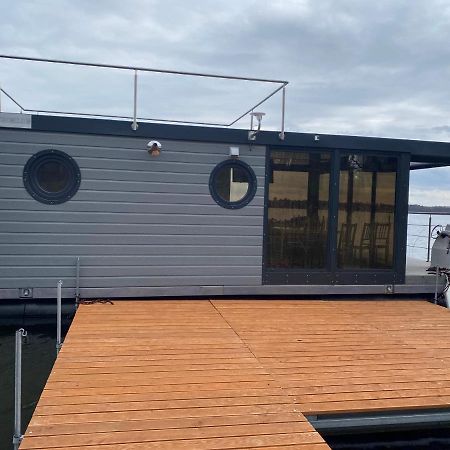Ferienwohnung Houseboat Park Wodny Cieszyno Złocieniec Exterior foto